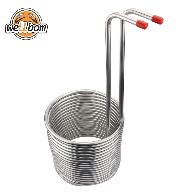 Stainless Steel Condenser Coil Brewing Tube Wort Chiller For Beer Liquid Cooler Homebrew Equipment